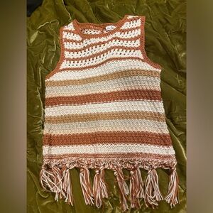 sam edelman crochet tank